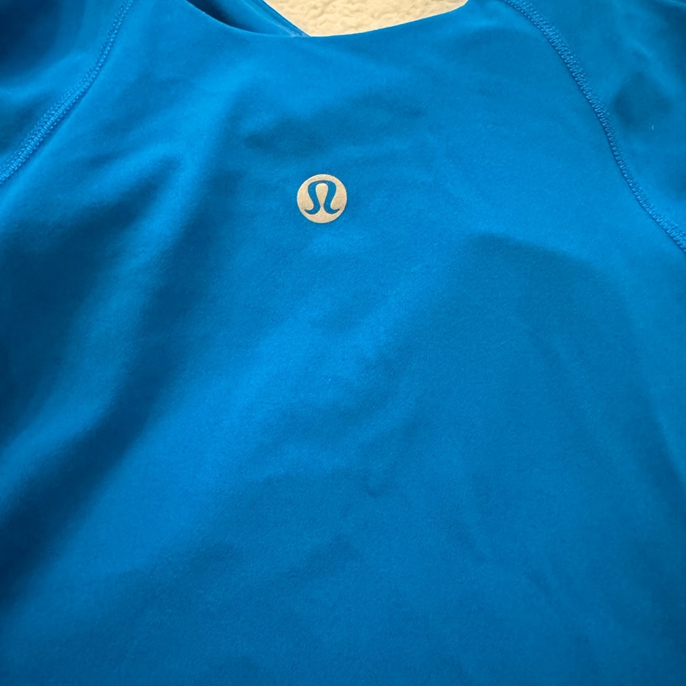 lululemon Align Waist Length Blue Athletic Tank Top - Picture 4 of 6
